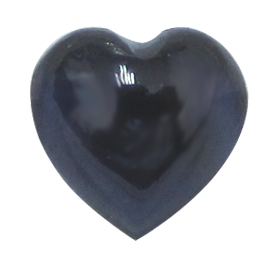 2.67 ct Heart Shape Blue Sapphire : Deep Darkish Blue