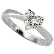 18K White Gold 1/3ct Diamond Ring