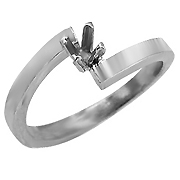 18K White Gold Setting