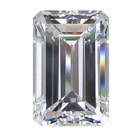 3.01 ct Emerald Cut Diamond : I / VVS2