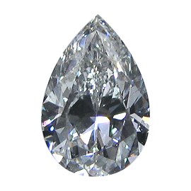 0.90 ct Pear Shape Natural Diamond : F / SI2