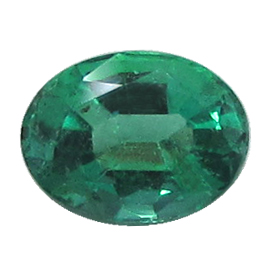 1.11 ct Oval Emerald : Grass Green