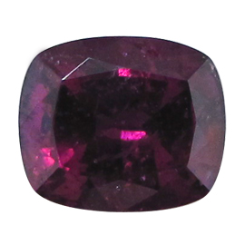 4.28 ct Deep Rich Purple Cushion Cut Natural Sapphire