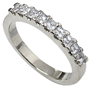 18K White Gold 0.66cttw Diamond Ring