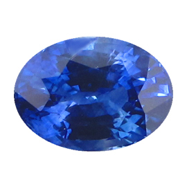 1.40 ct Oval Blue Sapphire : Fine Blue