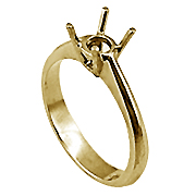 18K Yellow Gold Setting