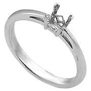 18K White Gold Setting