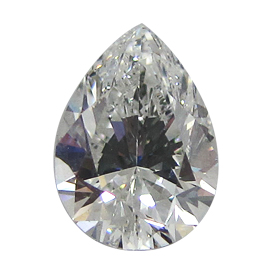 1.00 ct Pear Shape Diamond : G / SI1