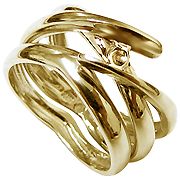 18K Yellow Gold Setting