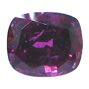 4.28 ct Intense Purple Cushion Cut Pink Sapphire