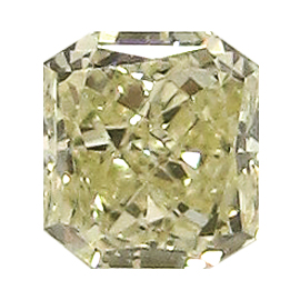 0.25 ct Radiant Diamond : Fancy Yellow / VS2