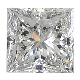 0.70 ct Princess Cut Natural Diamond : E / SI1