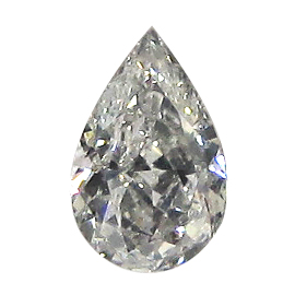 0.90 ct Pear Shape Diamond : F / SI3
