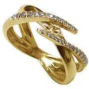 18K Yellow Gold 0.30cttw Diamond Setting