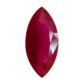 1.66 ct Pigeon Blood Red Marquise Natural Ruby