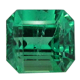 2.25 ct Emerald Cut Emerald : Fine Green