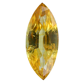 0.80 ct Marquise Yellow Sapphire : Yellow