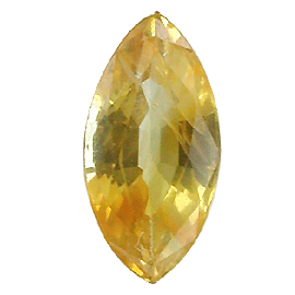 0.75 ct Marquise Yellow Sapphire : Yellow