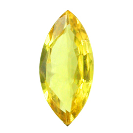 0.61 ct Marquise Sapphire : Lemon Yellow