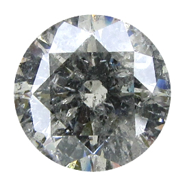 3.44 ct Round Natural Diamond : G / I1