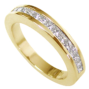 18K Yellow Gold 0.40cttw Diamond Band