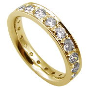 18K Yellow Gold 2.00cttw Diamond Band