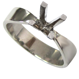 Platinum Solitaire Setting