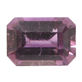 1.15 ct Violet Pink Emerald Cut Natural Pink Sapphire