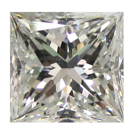 4.01 ct Princess Cut Diamond : H / VS1