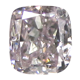 0.36 ct Cushion Cut Diamond : Fancy Light Pink / I1