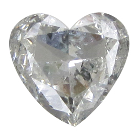 0.99 ct Heart Shape Natural Diamond : F / SI3