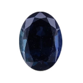 2.10 ct Oval Blue Sapphire : Deep Rich Blue