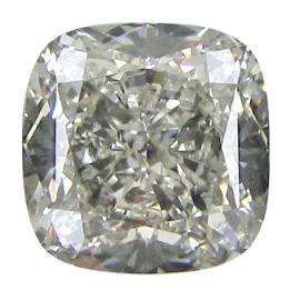 2.38 ct Cushion Cut Natural Diamond : K / VS2