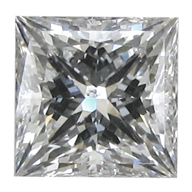 1.54 ct Princess Cut Natural Diamond : E / SI1