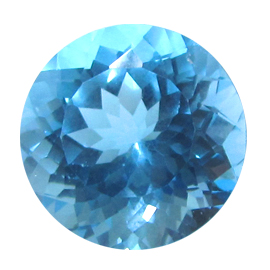 35.50 ct Round Topaz : Blue