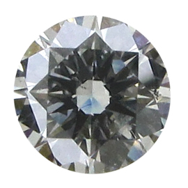 0.59 ct Round Natural Diamond : D / SI1