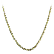 18K Yellow Gold 20'' Rope Chain