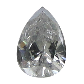 0.33 ct Pear Shape Diamond : E / I1
