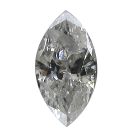 0.35 ct Marquise Diamond : F / I1