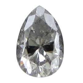 0.37 ct Pear Shape Natural Diamond : F / SI3
