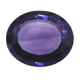 5.02 ct Oval Amethyst : Rich Purple