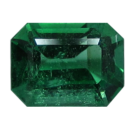 1.85 ct Emerald Cut Emerald : Fine Green