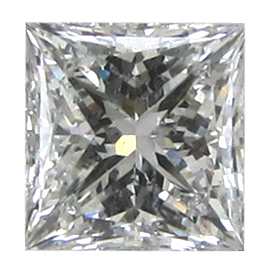 0.91 ct Princess Cut Natural Diamond : F / SI2