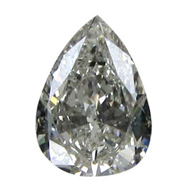 0.56 ct Pear Shape Diamond : H / SI1