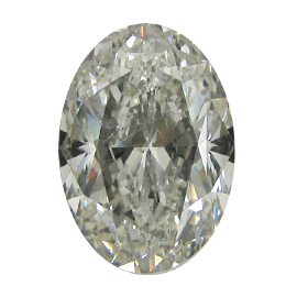 4.01 ct Oval Diamond : J / SI1