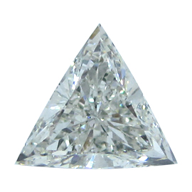 1.39 ct Trillion Diamond : J / SI1