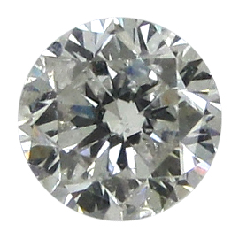 0.70 ct Round Natural Diamond : G / SI3