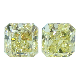 2.24 cttw Radiant Diamonds : Yellow / VS2-SI1