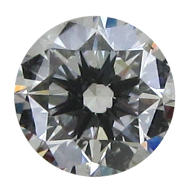 0.57 ct Round Natural Diamond : D / VS2
