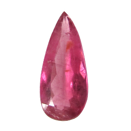 2.53 ct Pear Shape Tourmaline : Fine Pink